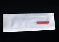 使い捨て可能かさぶたの Microblading の針の専門の平らで赤い陰影の刃無し