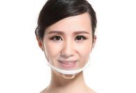 透明な眉毛の入れ墨の再使用可能な医学の衛生プラスチック口カバー マスク