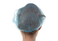 使い捨て可能な毛のボンネットの非編まれた生殖不能の帽子の青い保護医学の帽子