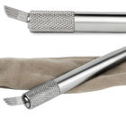 OEMの重い銀製の眉毛の入れ墨のペンSSのAutoclavable永久的な構造用具