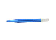 独特な形の永久的な構造の眉毛のための淡いブルーの手動入れ墨のペン