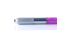 Handpieceロック- Pin装置が付いているMicrobladingの紫色の針の水晶手動ペン