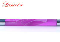 紫色11.8 CMの永久的な構造は眉毛のための水晶手動入れ墨のペンに用具を使います
