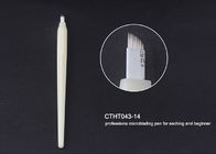 Microbladingの入れ墨のペンの使い捨て可能で永久的な構造の学校のカーブの刃のホールダー