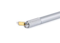 ステンレス鋼のより長い銀製のMicrobladingのペンの永久的な構造は17.3 CMに用具を使います