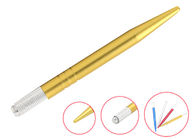 黄色く永久的な構造はMicrobladingの軽量の眉毛のペンに用具を使います