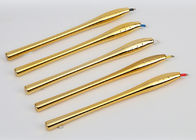 金贅沢で永久的な構造用具、45°角度の使い捨て可能なMicrobladingマニュアルのペン
