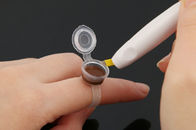 セリウムの入れ墨の付属品によっては、単一の透明なプラスチック永久的なリング コップ袋が殺菌します