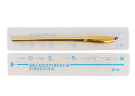金贅沢で永久的な構造用具、手動Microbladingのペン#14 #17 #18Uの刃のタイプ