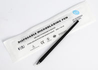 黒いNAMI Microbladeの眉毛のペン、0.16mm 18U Microbladingの使い捨て可能な用具