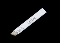 Lushcolor眉毛の手動入れ墨のペンが付いている白いMicrobladingの屈曲の刃の針