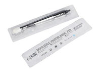 曲げられた刃の使い捨て可能なMicrobladingのペンの永久的な構造の入れ墨用具