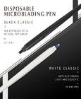 スポンジが付いている罰金0.16mmの刃のNami使い捨て可能なMicrobladingのペン