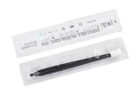ブラシ18 U Microblading 12.5cmの長さのプラスチック使い捨て可能な入れ墨のペン